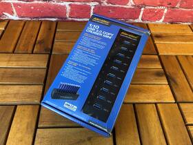 330123 Aleratec 1 10 Usb 3.0 Copy Cruiser Mini Duplicator - Complete Box Tested 330123 Aleratec 1 10 Usb 3.0 Copy Cruiser Mini Duplicator - Complete Box Tested
