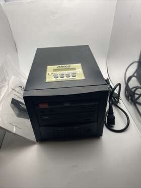 Aleratec 808068003700 Dvd Copy Cruiser Dual Desktop Disc Production System Power Cord Disks