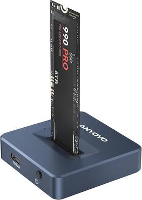 Ec-6606 Anyoyo M.2 Nvme Ssd Reader Adapter 10gbps To Usb For M/b&m Key