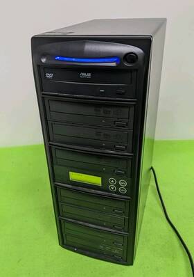 Asus 7dvds20x250g Quietrack Dvd Cd Pro Duplicator Tower 1 X 7 Target Drives