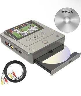 Kr043b Clariviews Vhs To Dvd Recorder Tv Usb Device Or Sd Card Hdd Used