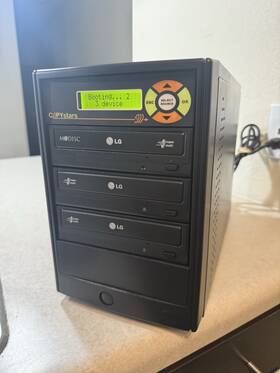 1-2-son Copystars 1 To 2 Sata Dual Layer Burner 24x Copy Cd Dvd Duplicator Lg Drives