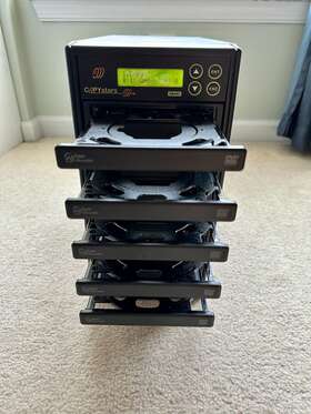 Sys-1-4-as Copystars Cd Dvd Duplicator 1- 4 Copy Dual Layer Multi Burners Sata Copier