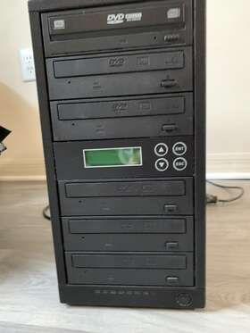 Dvdup5 Duplicators Central 1-5 Dvd/cd Multiple Video Audio Disc Copier Duplicator System / 24x Burner Drive Dvdup5 Duplicators Central 1-5 Dvd/cd Multiple Video Audio Disc Copier Duplicator System / 24x Burner Drive
