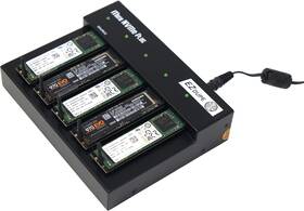 Dm-he0-5m04b Ez Dupe 1 To 4 M.2 Duplicator Nvme / M2 Sata Ngff Pcie/achi B Key 04