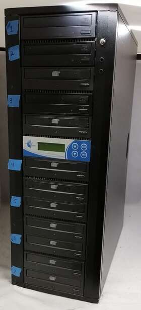 Edl11 Ez Dupe For Parts - 1 11 Cd/dvd Duplicator Model Edl11 Ez Dupe For Parts - 1 11 Cd/dvd Duplicator Model