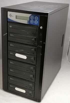 Ezdbr07b Ez Dupe For Parts 1 To 7 Dvd / Cd Blu-ray Duplicator