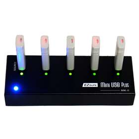 Ez Dupe Inc. 739410132437 1 To 4 Usb Duplicator V2 - Flash Media Compact Cloner 45mb/sec Miniusb Plus Mk