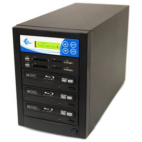 Ez Dupe M1002-sspbd 1 To 2 Media Mirror Plus Duplicator Blu-ray - Flash Sd/cf/ms/mmc/usb