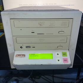 Dvd-07030007 Hamilton Eletronics Electronics 1-to-1 Cd/dvd Duplicator Standalone Lcd Ent/esc As Is