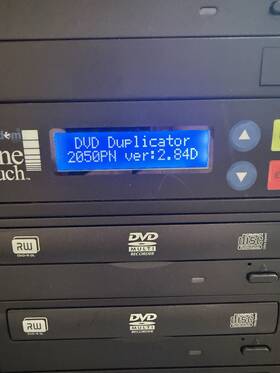 Kingdom Kdv10x One Touch Dvd 24x Cd 48x Duplicator 10 Bay Copier