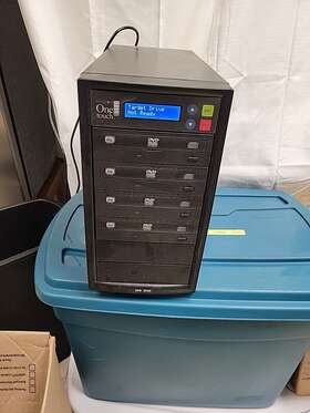 Kingdom Kdv3 One Touch Professional Copy Optical Dvd Cd Gb Duplicator