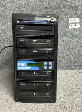 Em-80888 Lg Disc Pro Duplicator 5 Cd/dvd Super Multi 50/60hz 2.0/1.0a In Black