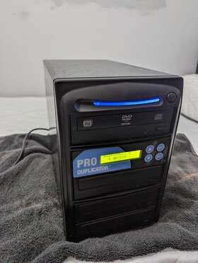 Lg Produplicator Isys-22191 3 Disc Duplicator Super Writemaster M Cd Dvd Copy Recorder