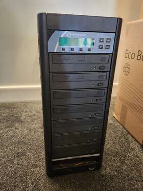 Microboards Bdprov3-07 Nt 7-bay Blu-ray/dvd/cd Disk Duplicator/copier