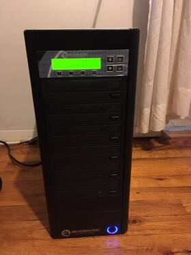 Dvdprmpro516 Microboards Dvd/cd Disk Duplicator/copier Dvd Prm Pro516
