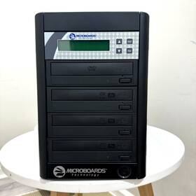 Qd-dvd-h123 Microboards Dvd Duplicator 3-bay - Technology Model Tested/works