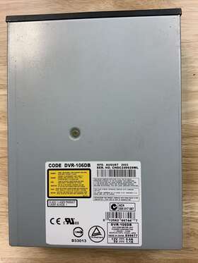 Dvr-106db Pioneer Internal Drive Burner Ide For Computer Pc Cd Dvd-r/rw 5.25 Inch