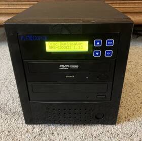 Plexcopier Dup9033069w 24x 1 To Dvd Duplicator Copier Tower - Tested