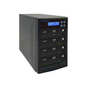 Plexcopier Plex-s3t-bd-bk 1 To 3 Blu-ray Bd Bdxl M-disc Cd Dvd Duplicator Copier Tower With Free Copy P