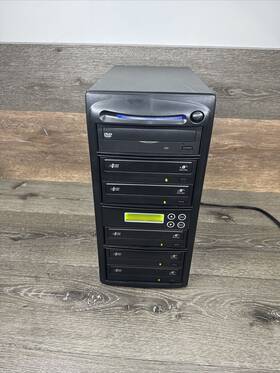 1.37x Produplicator Pro Duplicator 1 To 5 Dvd-/ R/rw Burner Duplication Tower Assembled In Usa