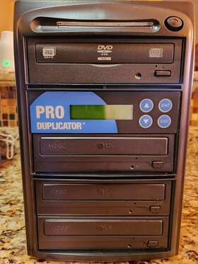 Produplicator Em-86393 1 - 3 Cd/dvd Burner Duplicator