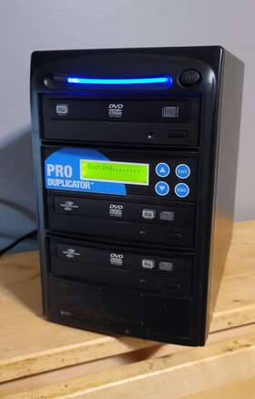 Produplicator Esbr03 Pro Dvd Duplicator 1 To 2 - Standalone Copier Duplication Tower