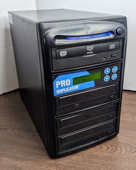 Isys-57444 Produplicator Cd Dvd High Speed 1 To 3 Duplicator Copier Burner Standalone As Is