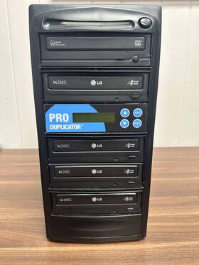Ksw844 Produplicator 1 To 5 24x Burner Cd Dvd Duplicator - Standalone Copier Very Good