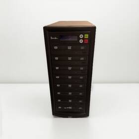 Recordex Rx-dvd-7 Recorded 1-7 24x Cd / Dvd Duplicator - Black Grey Tested Works Copier