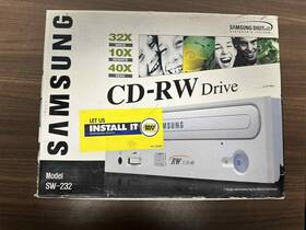 Sw-232 Samsung 312843106291 32x10x40 Cd-rw Ide Drive 5v 1.5a 12v Very Good