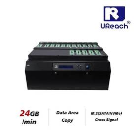 Ureach Nv-bm1600 1 15 M.2 Pcie U.2 Nvme Sata Ssd Duplicator/sanitizer 24gb/min