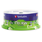 700mb-80min Ver95155 Verbatim Corporation Cd-rw Discs 023942951551
