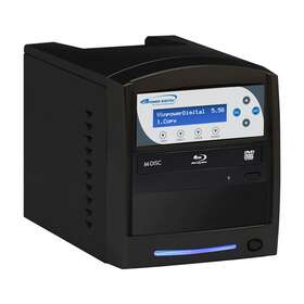Sharkblucp-s1t-bk Vinpower Digital Sharkblucp 1 Target Blu-ray Bdxl Dvd Cd Disc Duplicator With Usb 3.0 2 Tb Hdd