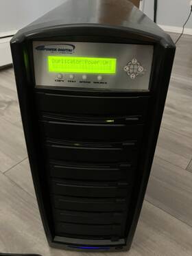Vin6024351 Vinpower Digital Sharkcopier 1-9 24x Cd Dvd Duplicator Disc Burner Copier - Vin Power