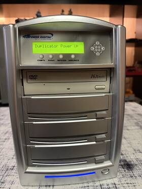 Vin6022678 Vinpower Digital 3 Target Cd G Dvd Disc Duplicator Copier Tested And Working