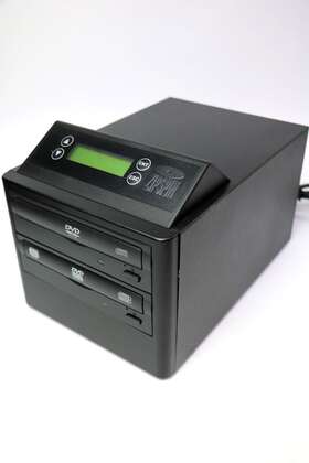 Zipspin 22211 Cd And Dvd Duplicator - Recorder With Power Cord Model Works