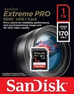 Sandisk Extreme Pro 1TB Class 10 Sdxc Memory Card SDSDXXY-1T00-GN4IN. Fixed Price $150.00.