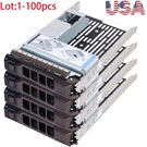 Lot Dell Drive 3.5" 2.5" Adapter Caddy Tray 9W8C4 F238F R320 R420 T610 R530 R630. Fixed Price $264.00.