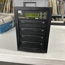 Copystars Cd Dvd Duplicator 1- 4 Disc Copier, Missing Power Cord So Untested. Fixed Price $130.00.