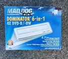 Mad Dog Multimedia "dominator" 6-IN-1 4X Dvd-r /-rw Rewrite Any Beige. Fixed Price $14.95.