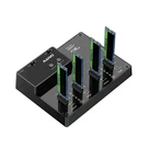 Maiwo 4 Bay Nvme M.2 Docking Station Duplicator, Pcie Drive USB3..... Fixed Price $218.71.