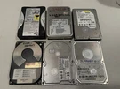 Vintage Lot Of 6 Hard Drives Western Digital Fujitsu Ibm Deskstar. Fixed Price $79.99.