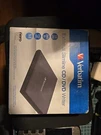 Verbatim External Slimline Cd/dvd Writer New. Fixed Price $25.00.