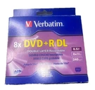 Verbatim 8X Dvd+r Dl Double Layer Recordable 8.5GB Pack 95311. Fixed Price $32.00.
