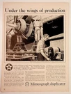 1942 Wwii Bomber Production Mimeograph Duplicator Ad A. B. Dick Chicago. Fixed Price $17.10.
