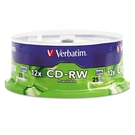 Verbatim Cd-rw Rewritable Disc, 700 MB/80 Min, 12X, Silver, 3 Packs Of 25. Fixed Price $81.30.