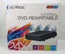 I/omagic External Dvd Rewritable Drive Usb 2.0 Dual Format Writer 24X Rw. Fixed Price $19.00.