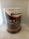 100 Pack Innovera Cd-r Printable Discs 700 Mb /80 Min 52X Spindle New Sealed. Fixed Price $29.56.