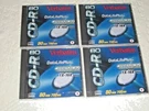 (935) Lot Of 4 Cd-r 80 Verbatim 700 Mb Min 1X-16X Speed -datalifeplus. Fixed Price $9.95.